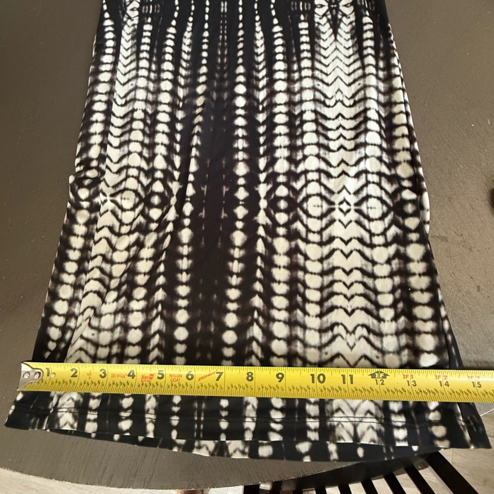 Women’s Strapless Wide Leg Black Ruffled Long Jumpsuit Size XL Jersey Knit Party - Picture 12 of 16